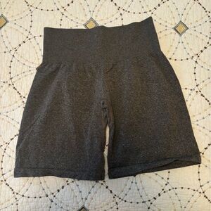 Dark grey nvgtn workout shorts